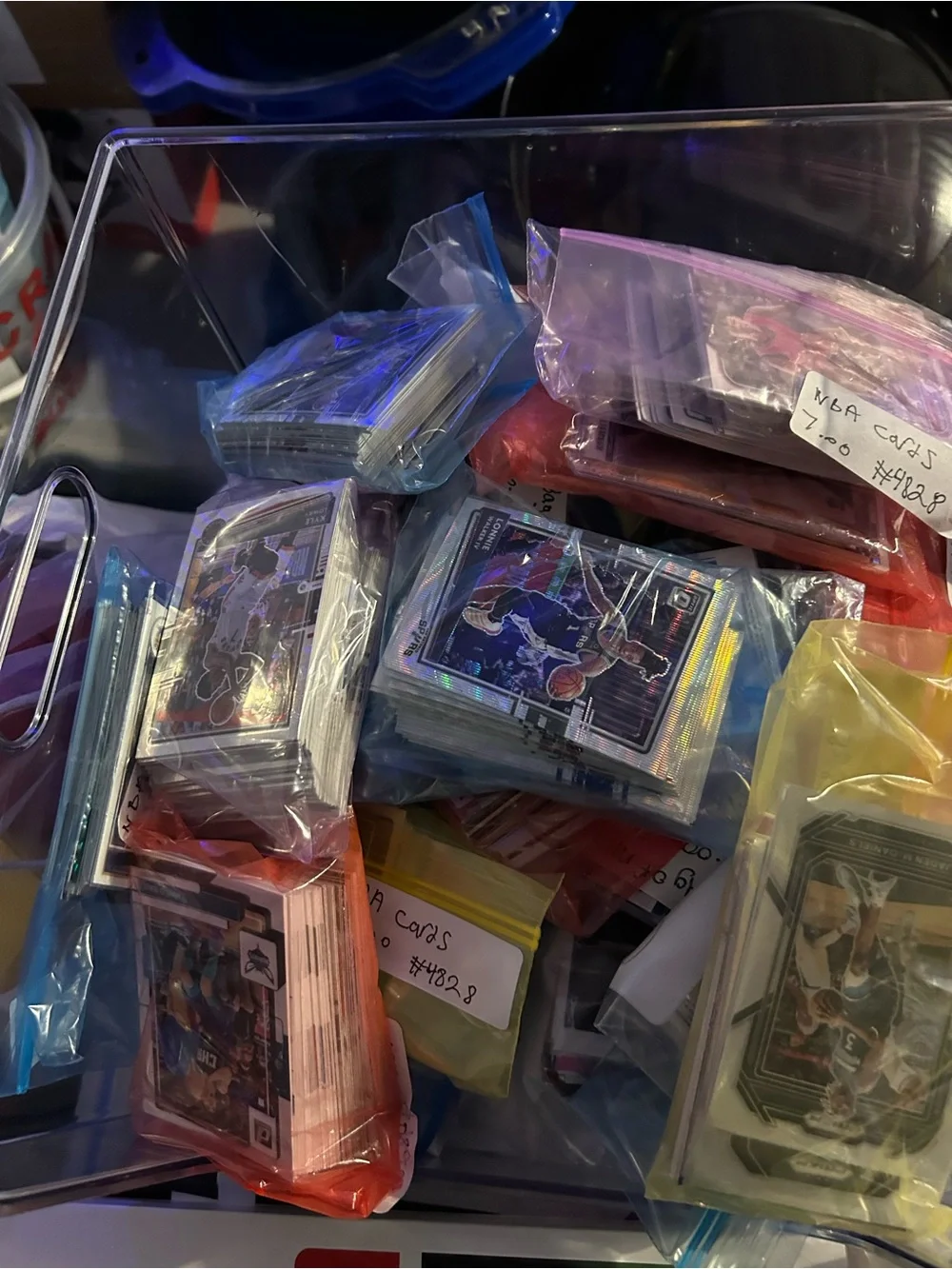Bags Of NBA Cards 4 Dollars Each - Picture 1 of 3
